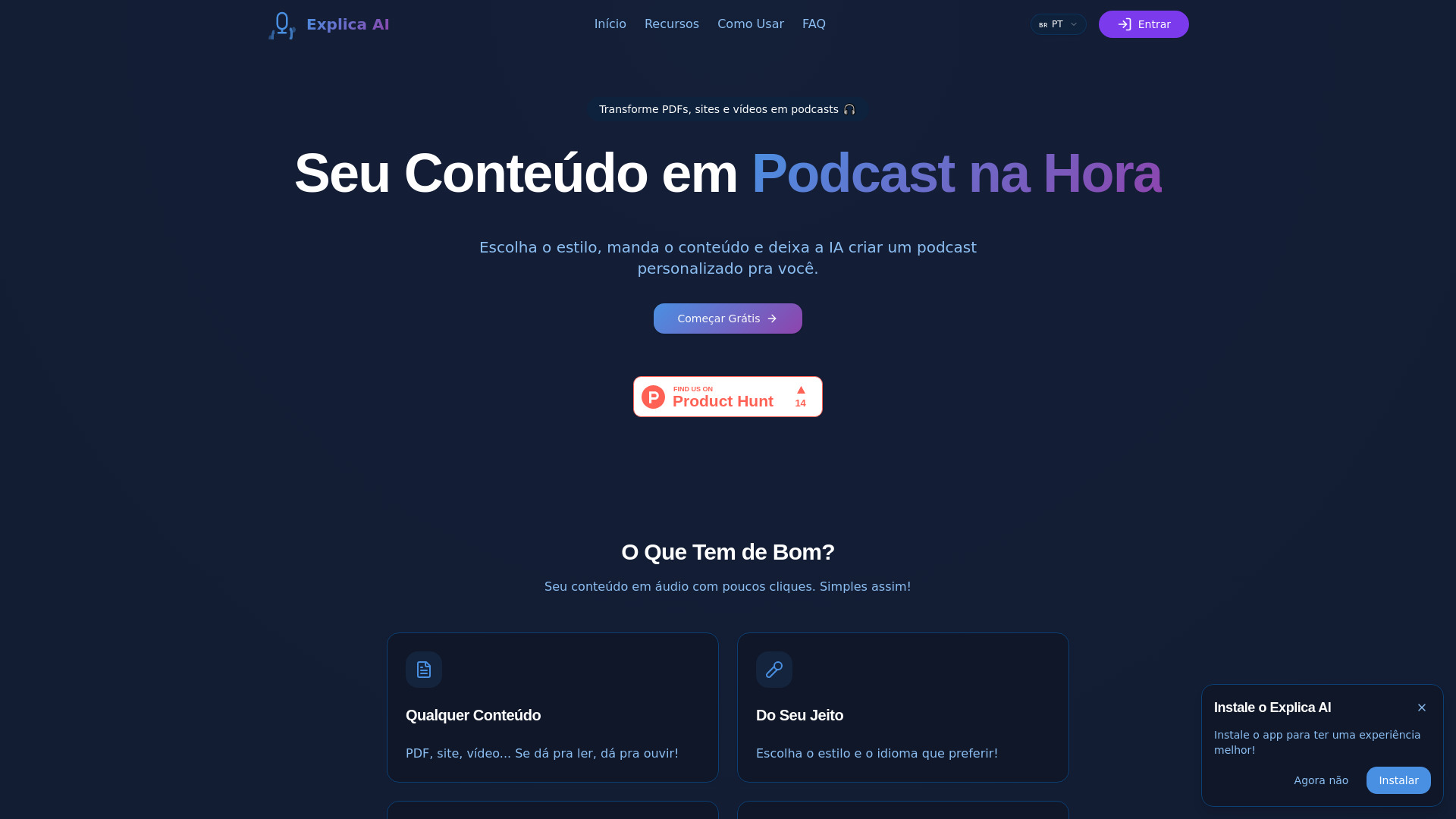 Explica AI网页截图,Explica AI网页快照