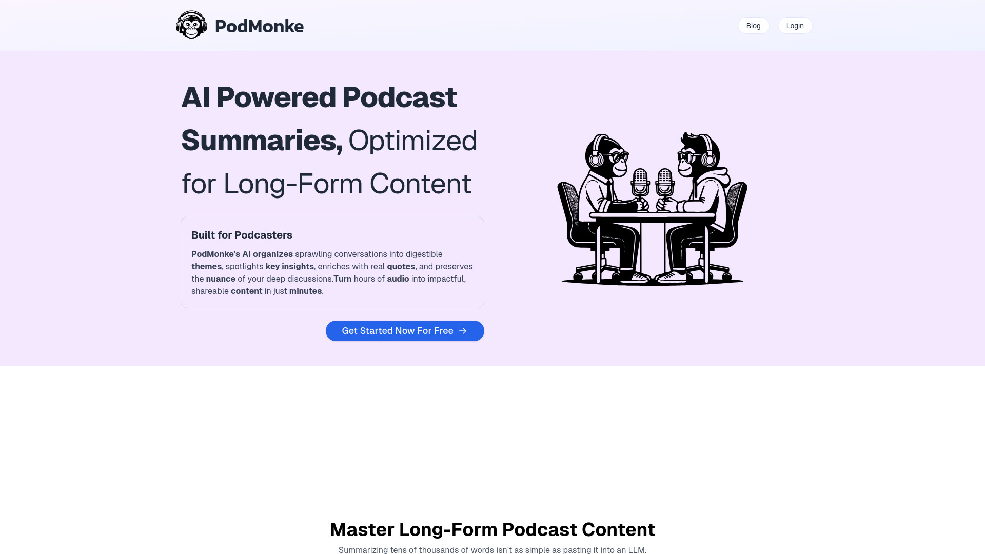 Audio Summarizer网页截图,Audio Summarizer网页快照