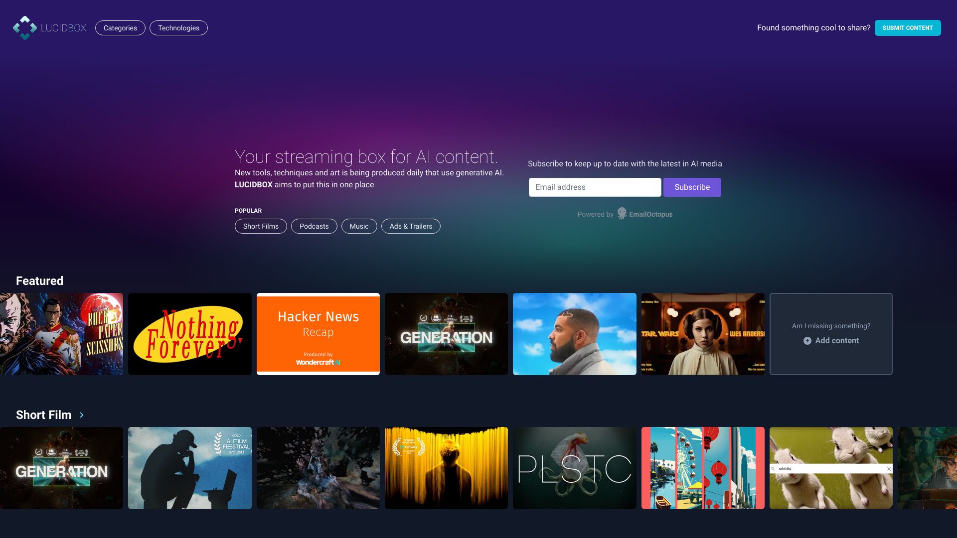 LUCIDBOX网页截图,LUCIDBOX网页快照
