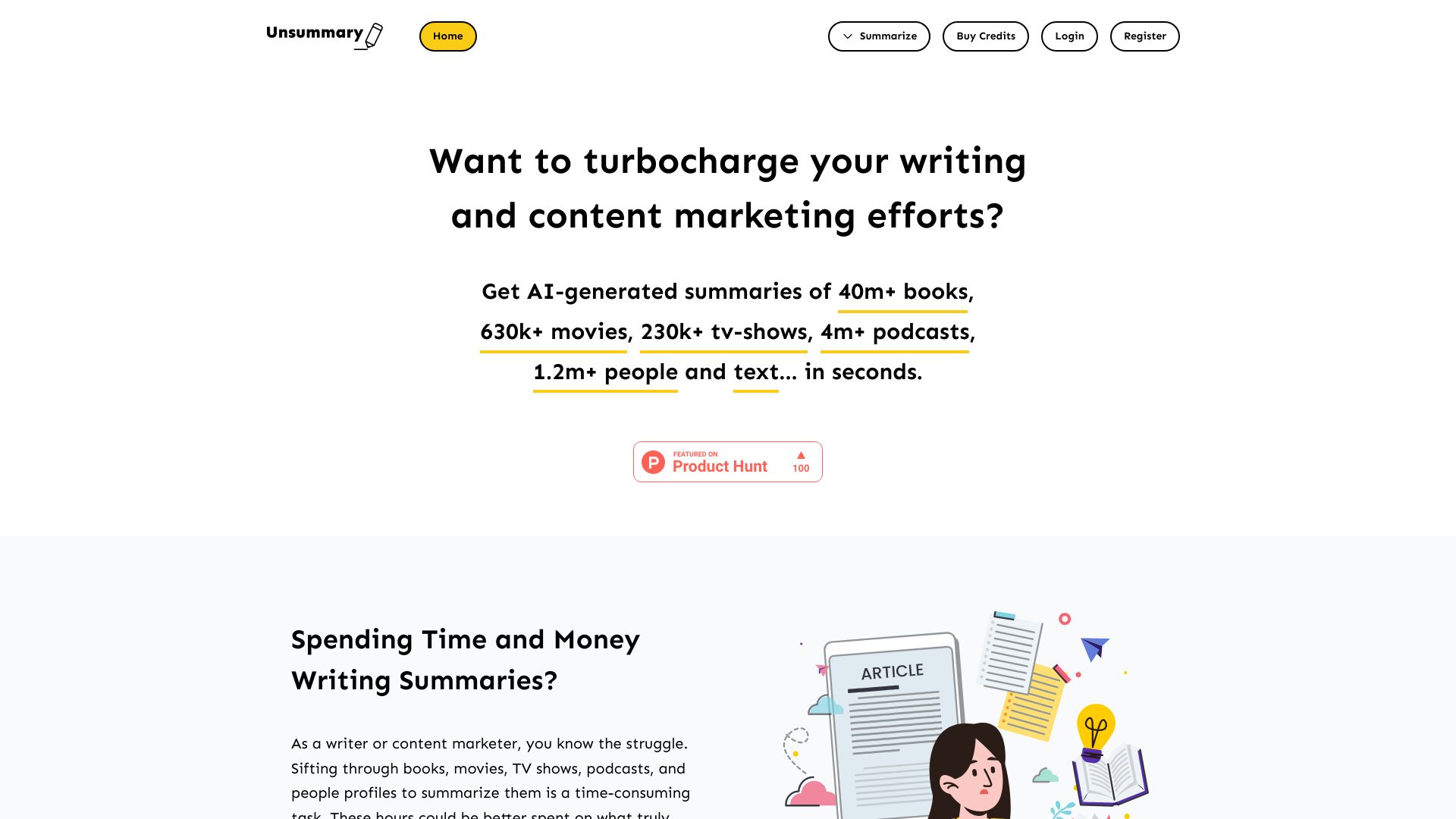 Unsummary网页截图,Unsummary网页快照