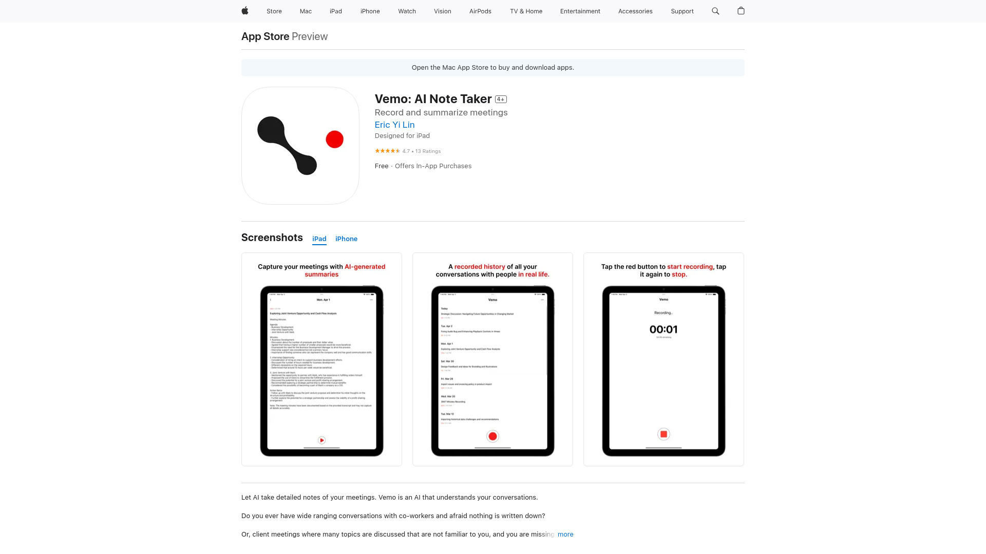 Vemo AI网页截图,Vemo AI网页快照