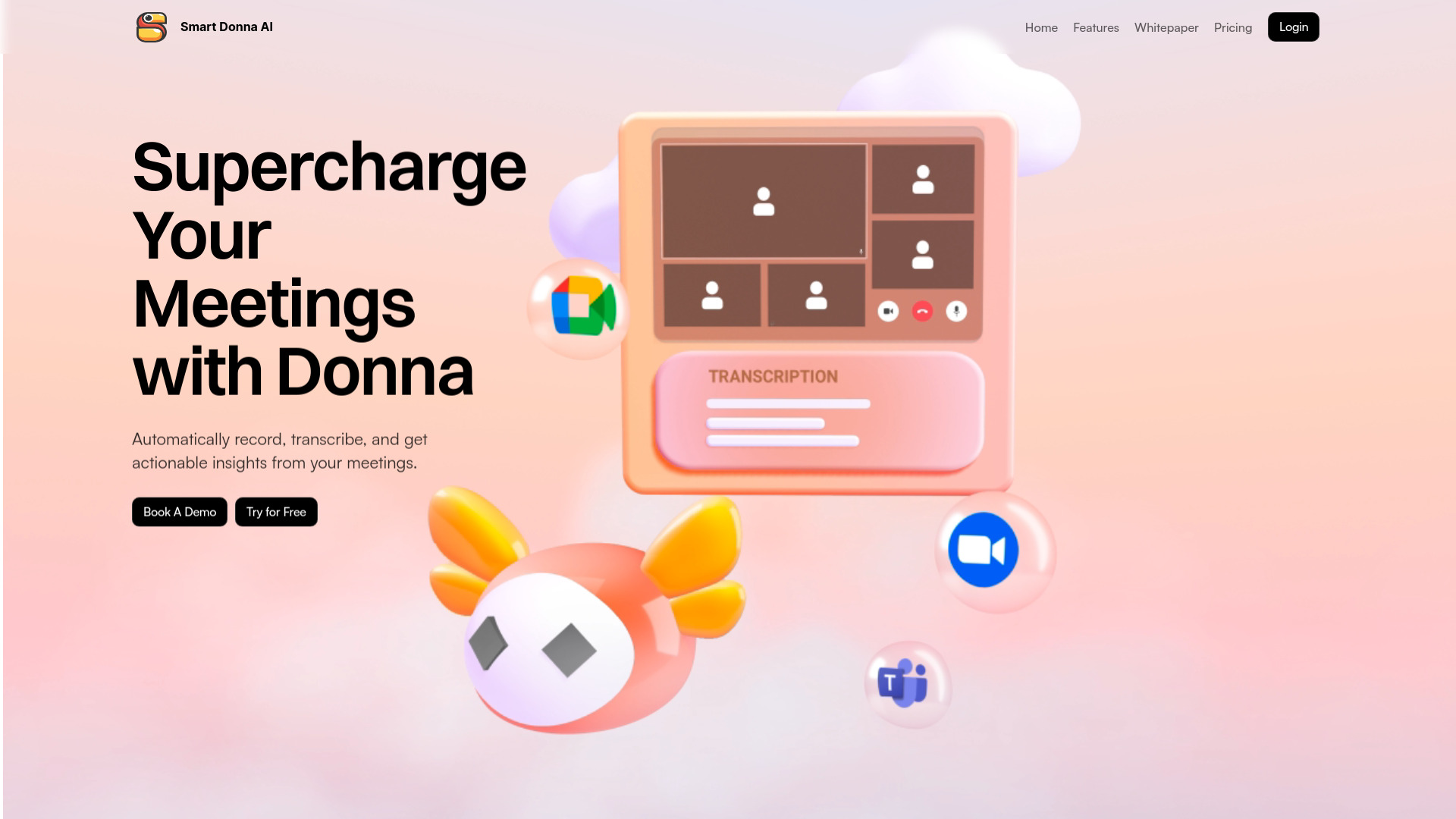 Smart Donna AI网页截图,Smart Donna AI网页快照