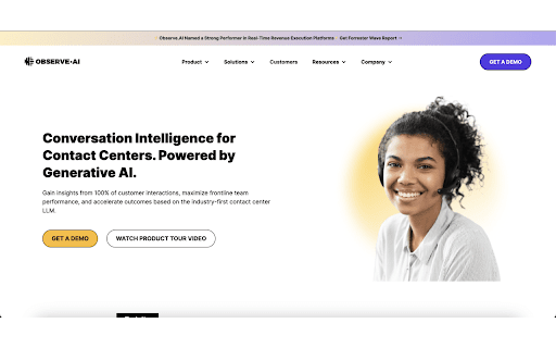 Observe.AI Screen Recording网页截图,Observe.AI Screen Recording网页快照