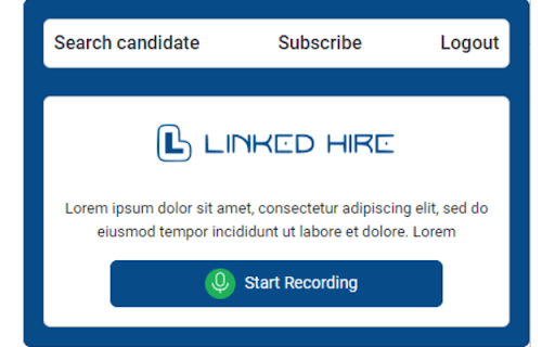 Linked Hire网页截图,Linked Hire网页快照