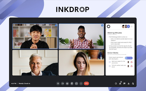Record & Summarize your Meetings – Inkdrop网页截图,Record & Summarize your Meetings – Inkdrop网页快照