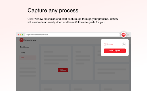 Yishow: Create video how-to guide网页截图,Yishow: Create video how-to guide网页快照