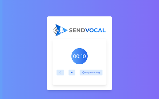 SendVocal: AI Voice Mail & Transcription网页截图,SendVocal: AI Voice Mail & Transcription网页快照