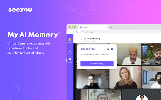 SEEYOU – the Smart Recorder & Virtual Library网页截图,SEEYOU – the Smart Recorder & Virtual Library网页快照