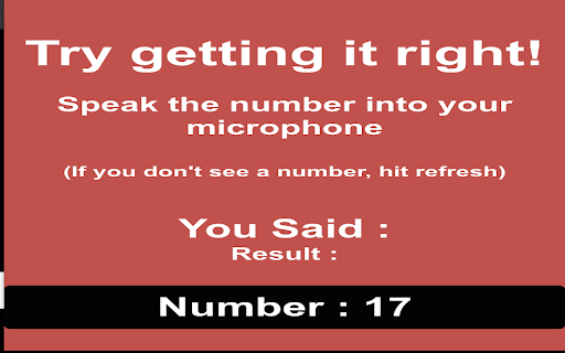Speech Recognition Extension网页截图,Speech Recognition Extension网页快照