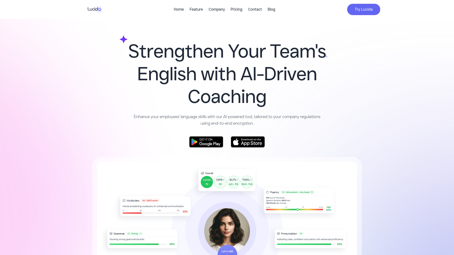 Lucida AI网页截图,Lucida AI网页快照