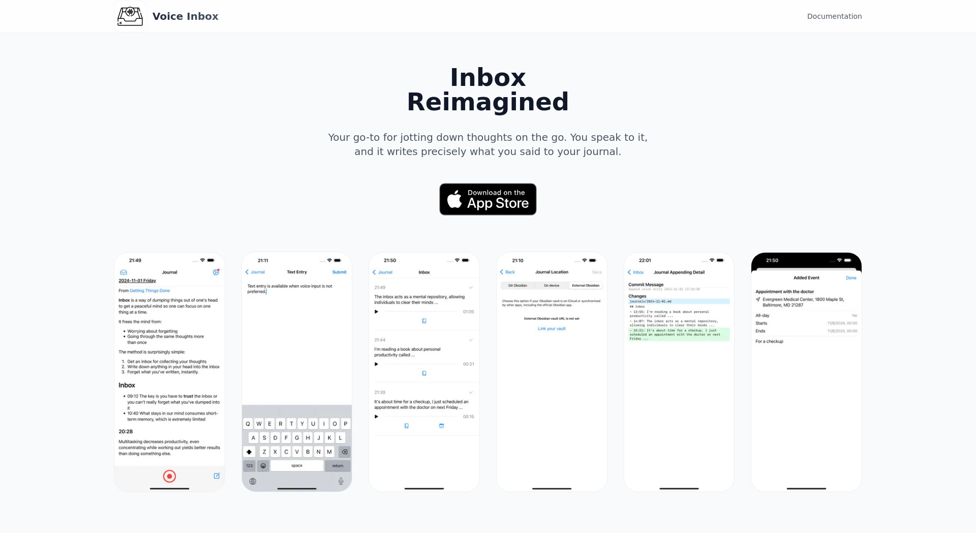 Voice Inbox网页截图,Voice Inbox网页快照