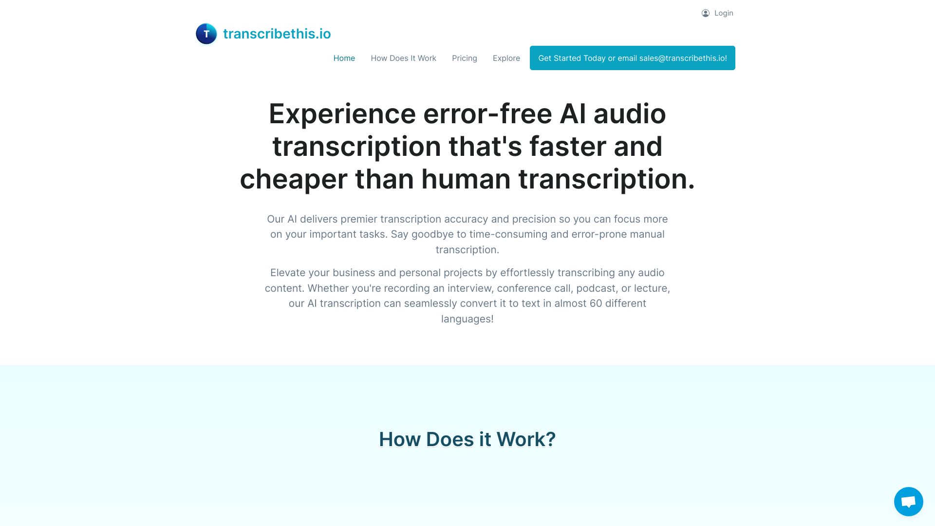 AI audio transcription网页截图,AI audio transcription网页快照