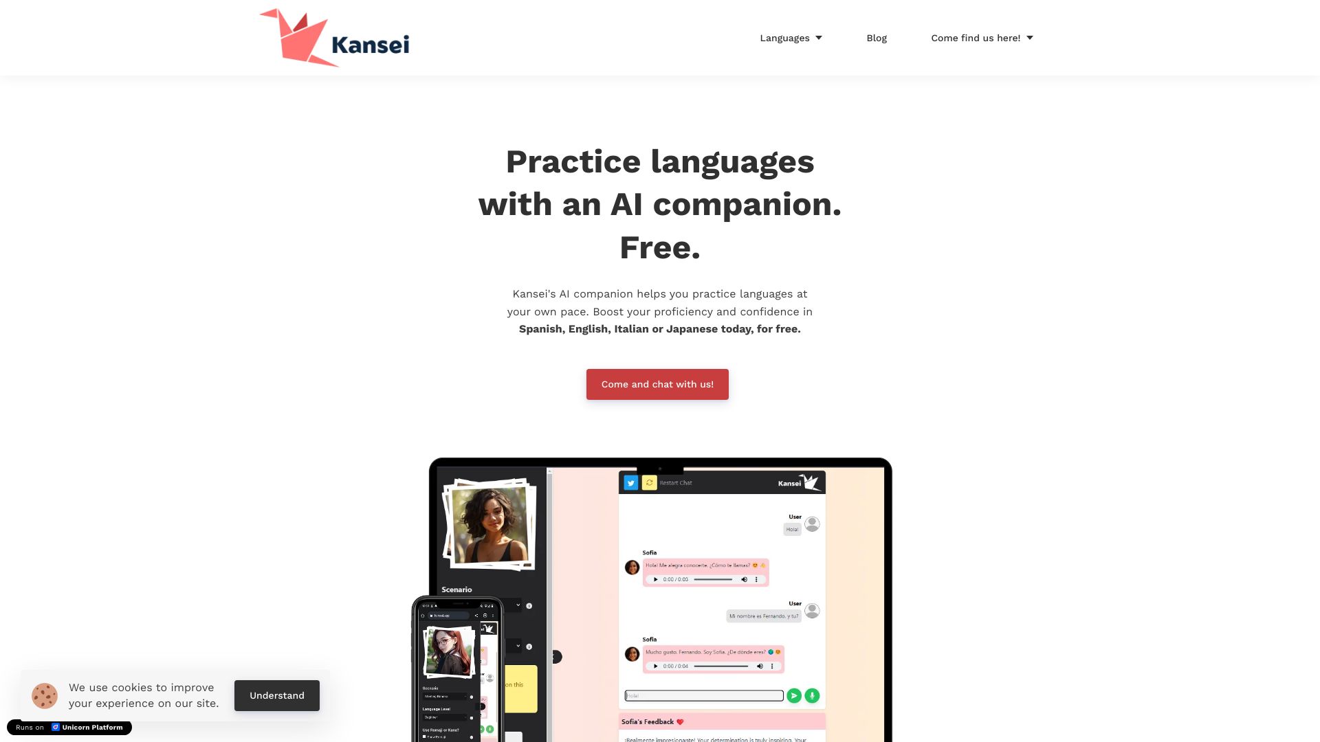 Kansei网页截图,Kansei网页快照