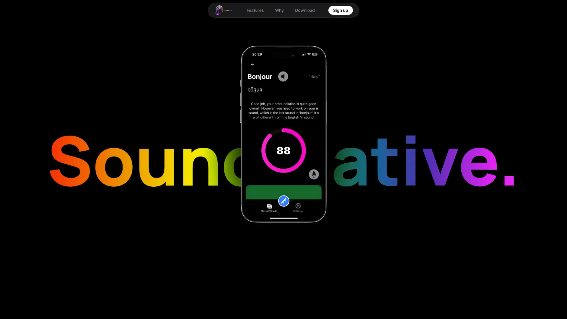 Accentra: Fluent Pronunciation网页截图,Accentra: Fluent Pronunciation网页快照