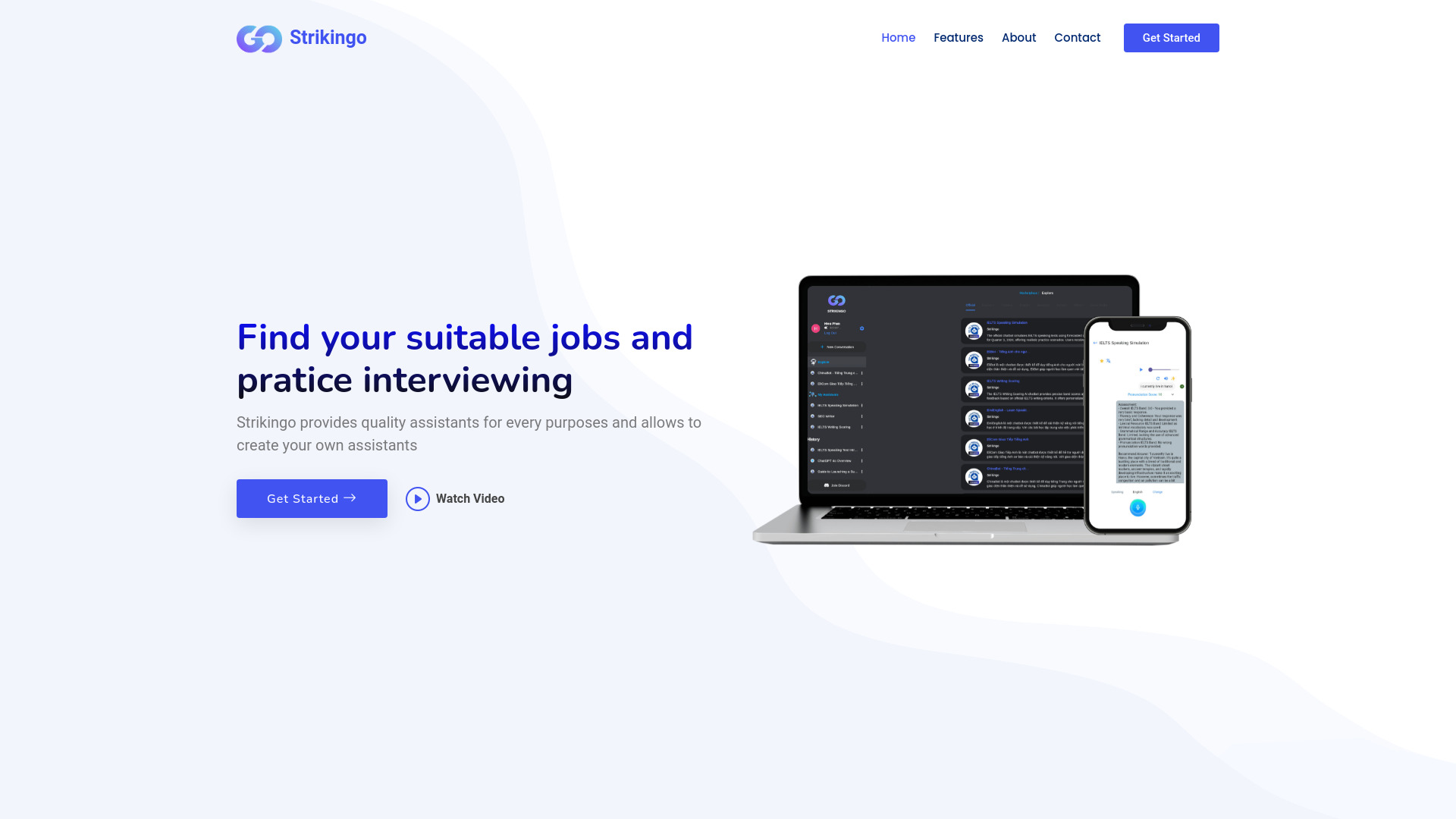 Strikingo网页截图,Strikingo网页快照