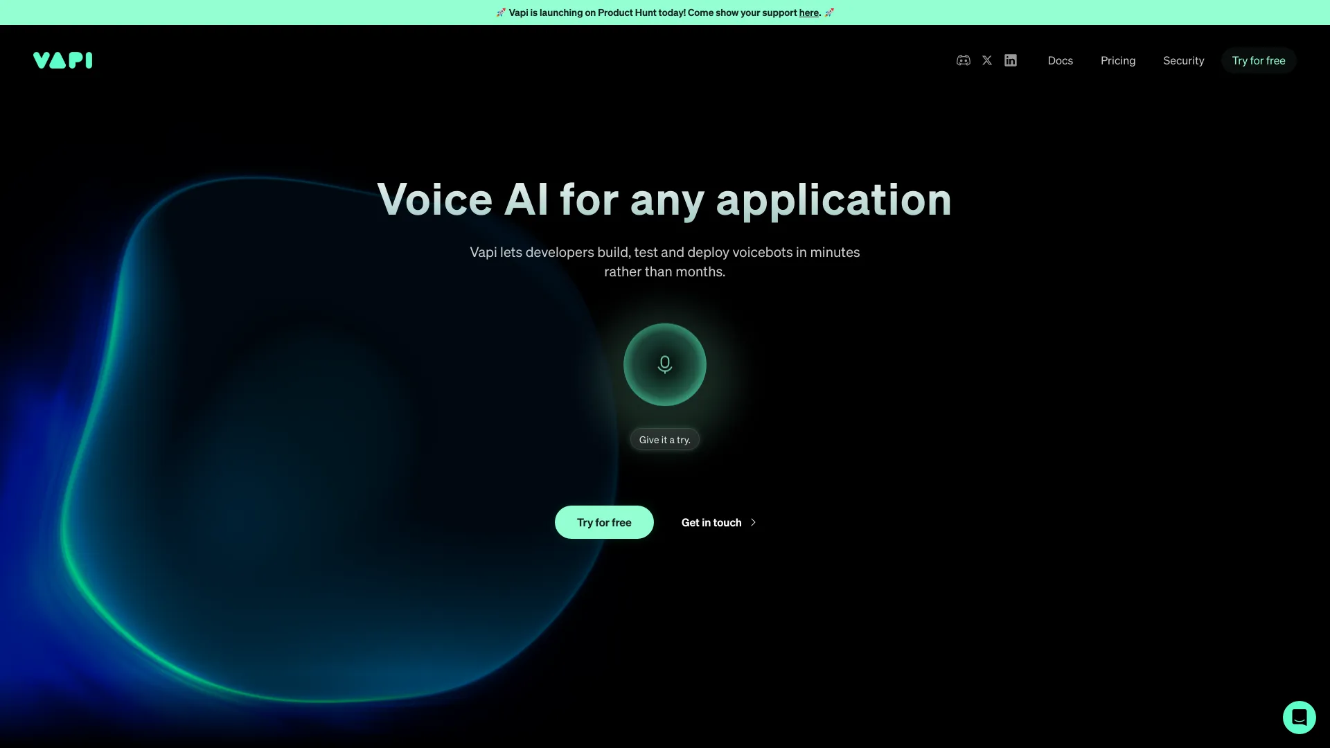 Vapi网页截图,Vapi网页快照