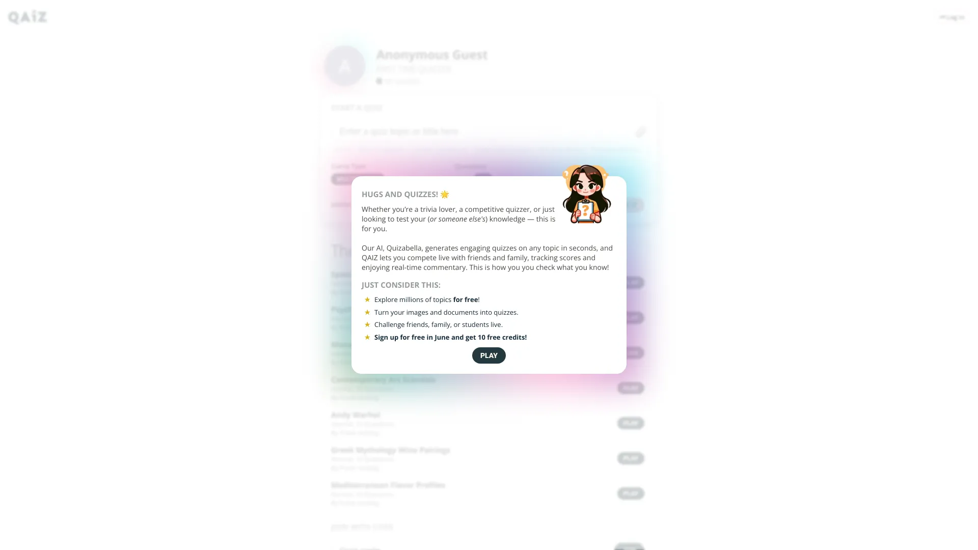 Qaiz网页截图,Qaiz网页快照