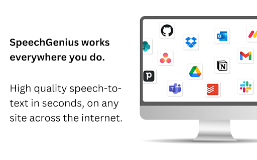 SpeechGenius — Best Speech to Text网页截图,SpeechGenius — Best Speech to Text网页快照