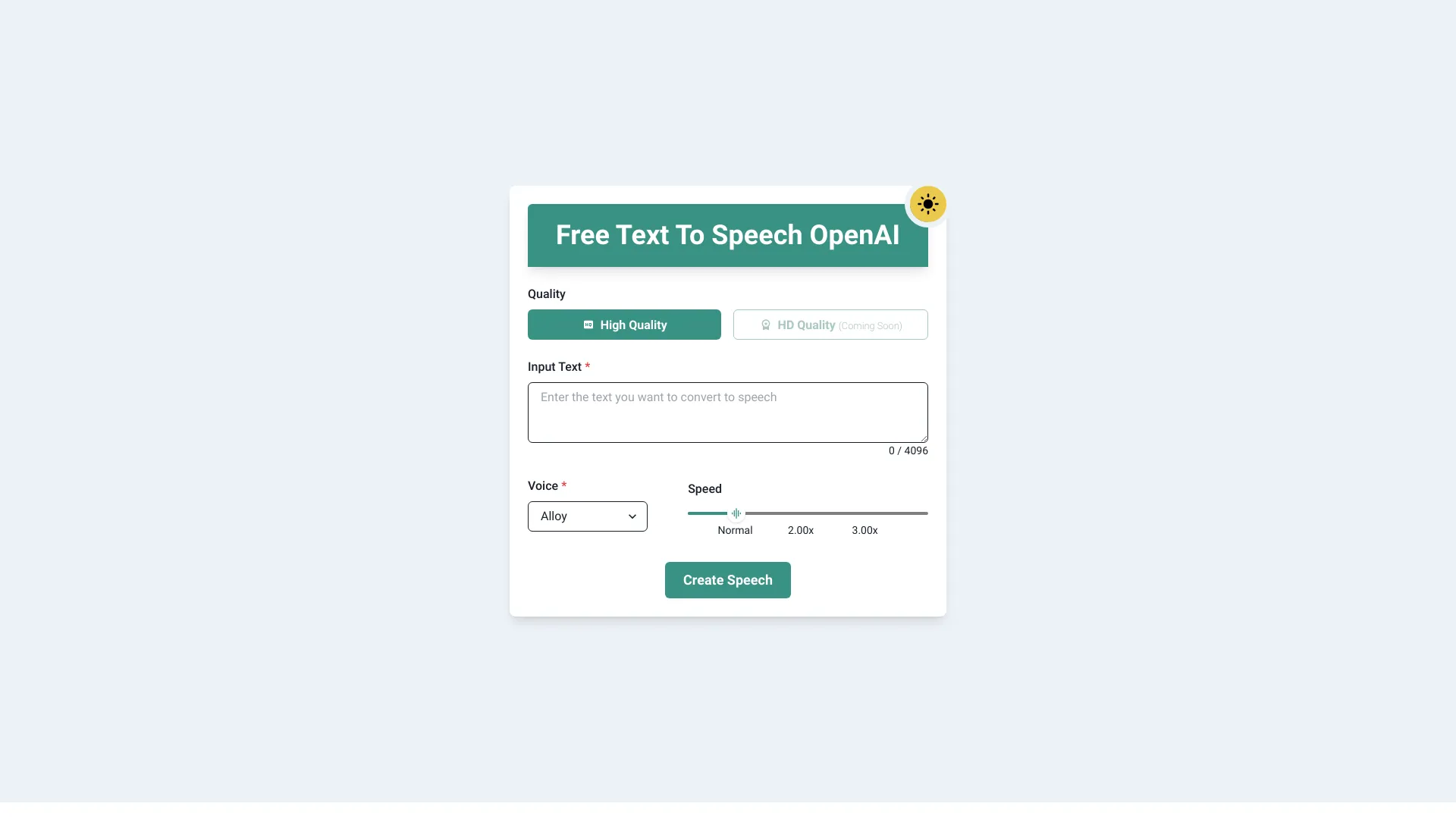 ttsopenai.com网页截图,ttsopenai.com网页快照