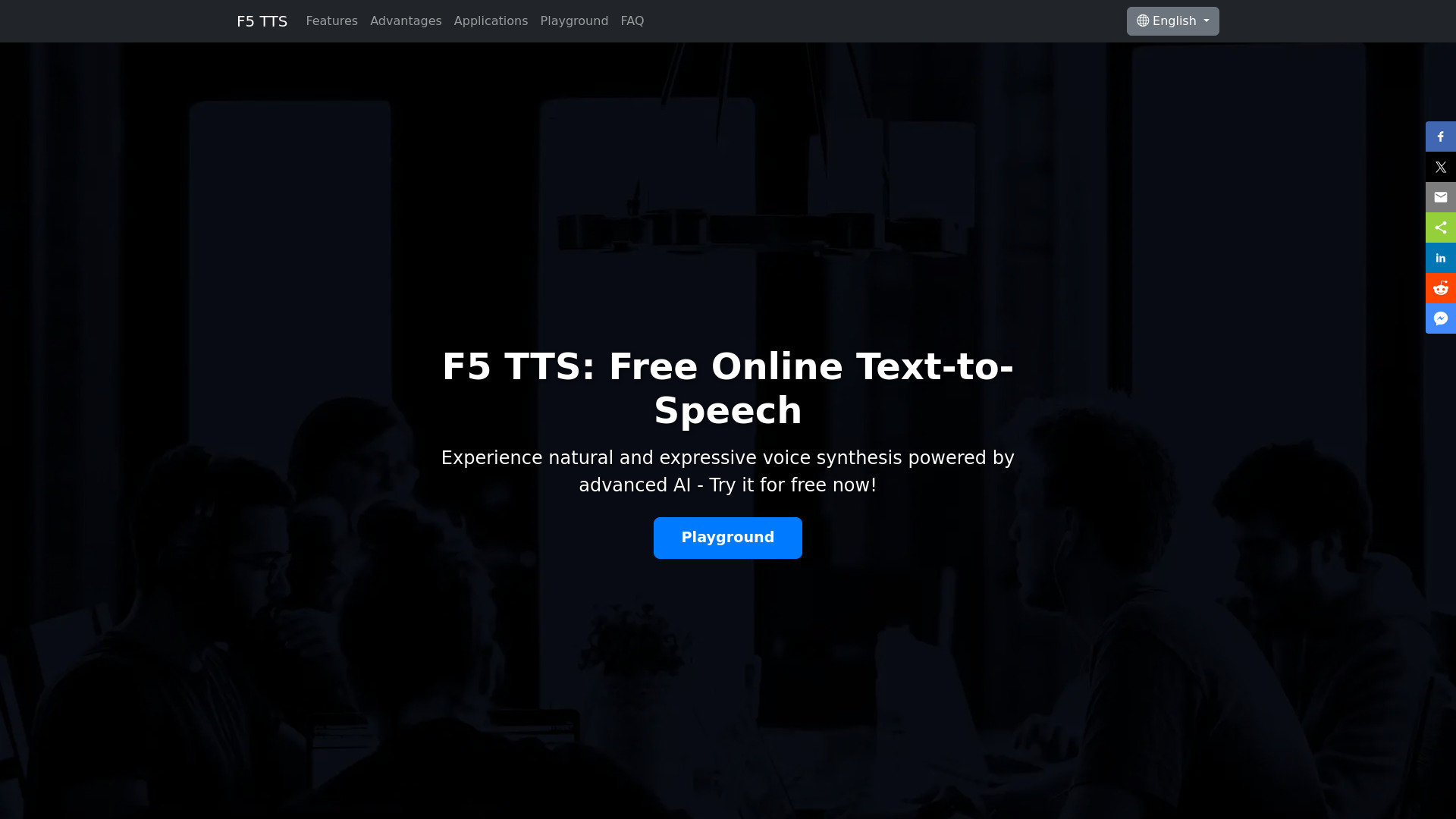 F5 TTS网页截图,F5 TTS网页快照