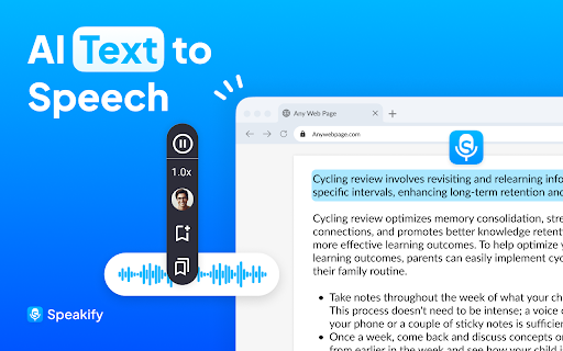 Speakify – AI Text to Speech网页截图,Speakify – AI Text to Speech网页快照