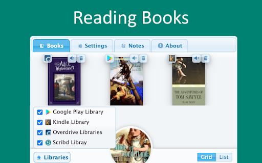 TTS Ebook Reader网页截图,TTS Ebook Reader网页快照