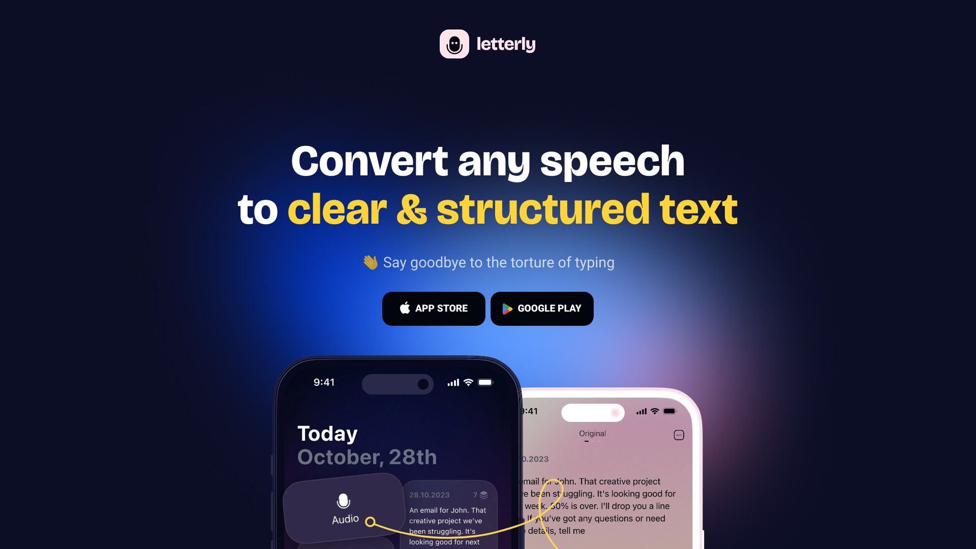 Letterly网页截图,Letterly网页快照