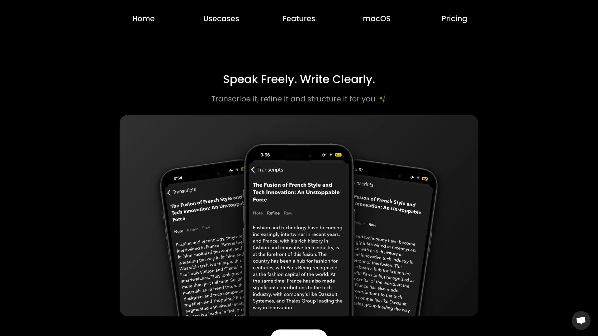 Audio Writer iOS网页截图,Audio Writer iOS网页快照