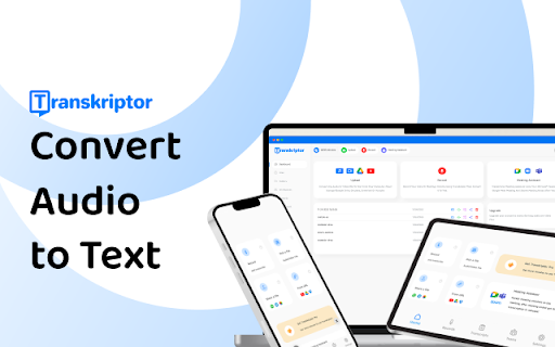 Transkriptor Transcribe Audio to Text网页截图,Transkriptor Transcribe Audio to Text网页快照
