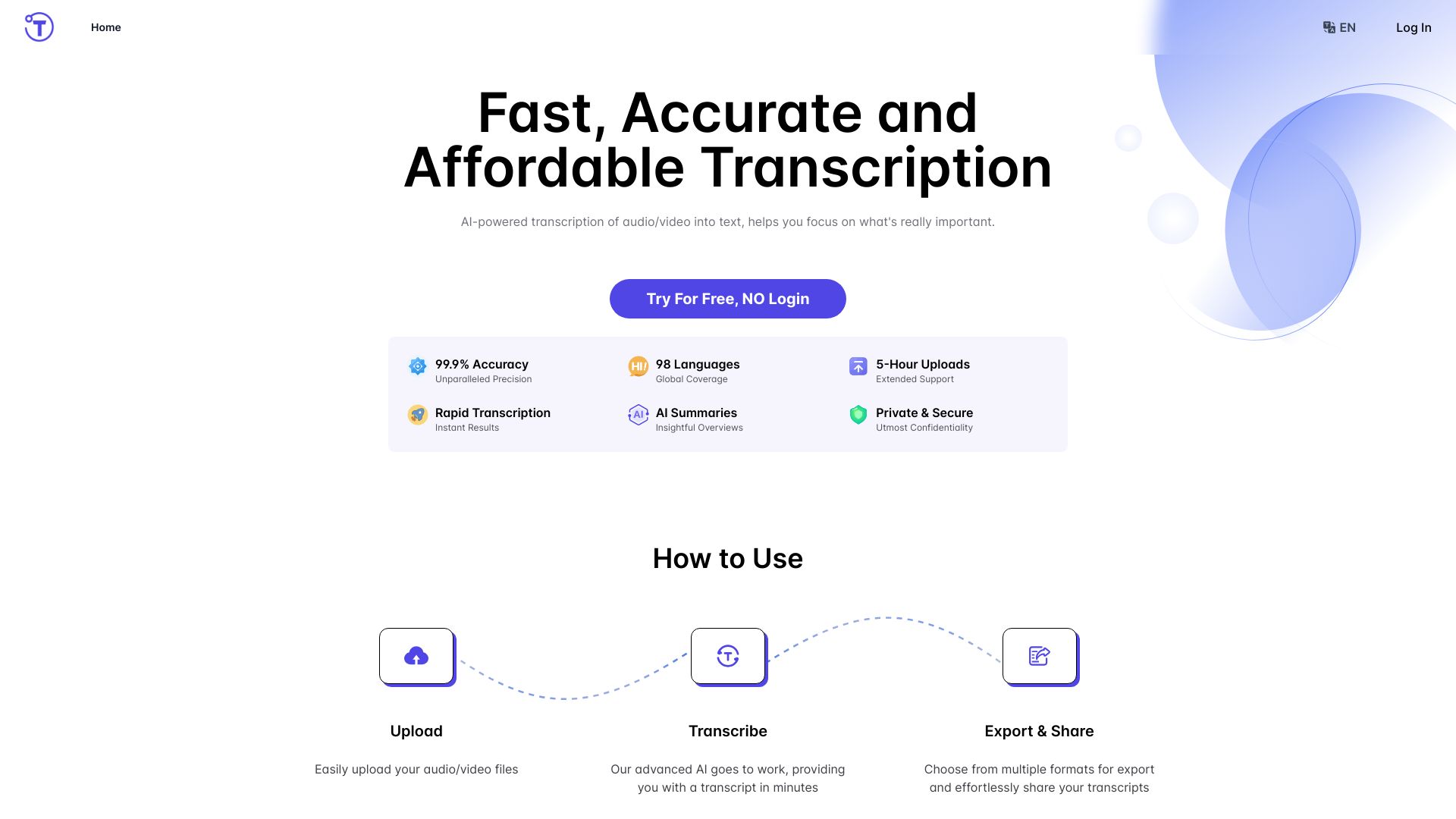 Yescribe.ai网页截图,Yescribe.ai网页快照