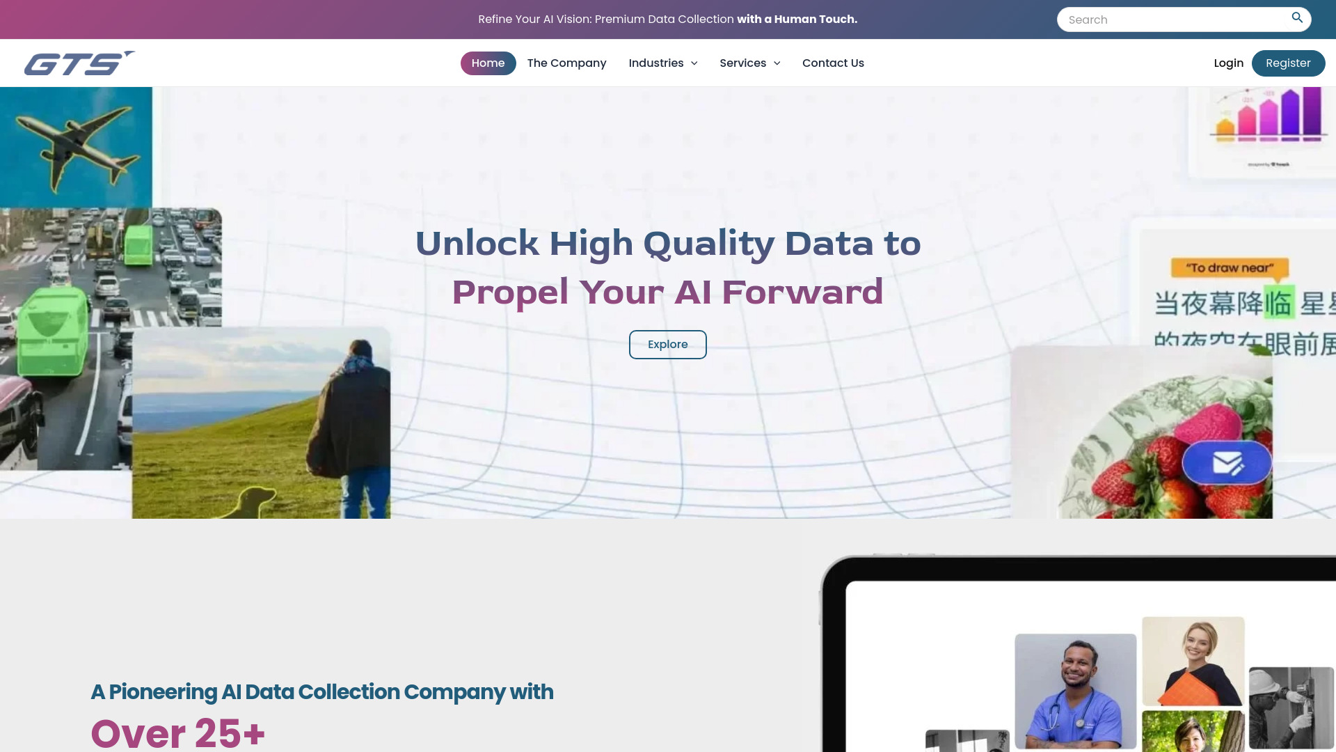 AI Data Collection Company网页截图,AI Data Collection Company网页快照