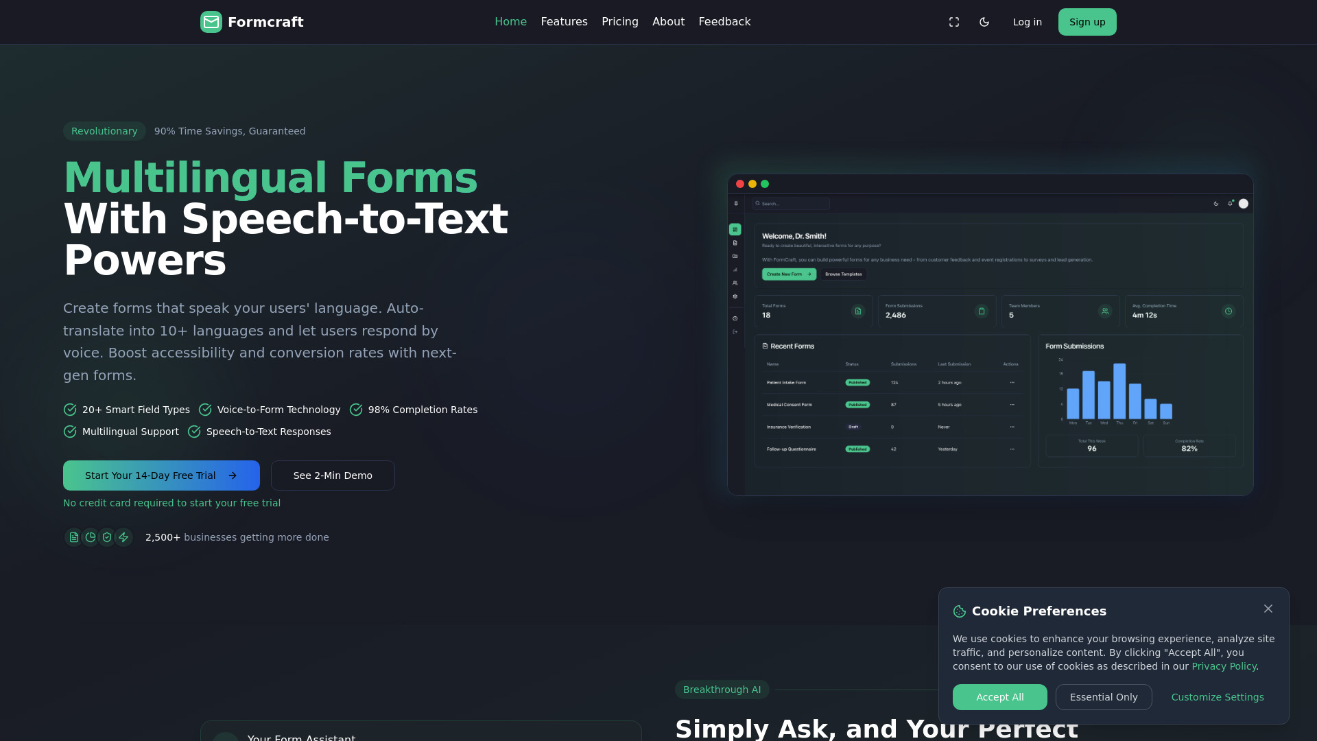 Formcraft网页截图,Formcraft网页快照
