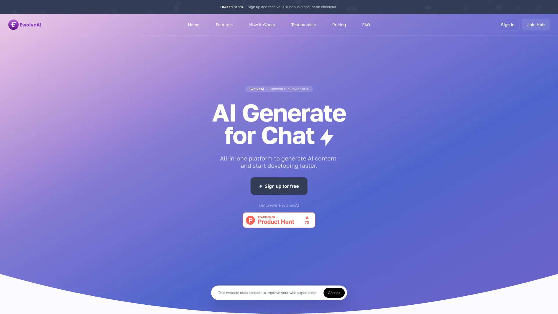 Ewolve AI网页截图,Ewolve AI网页快照