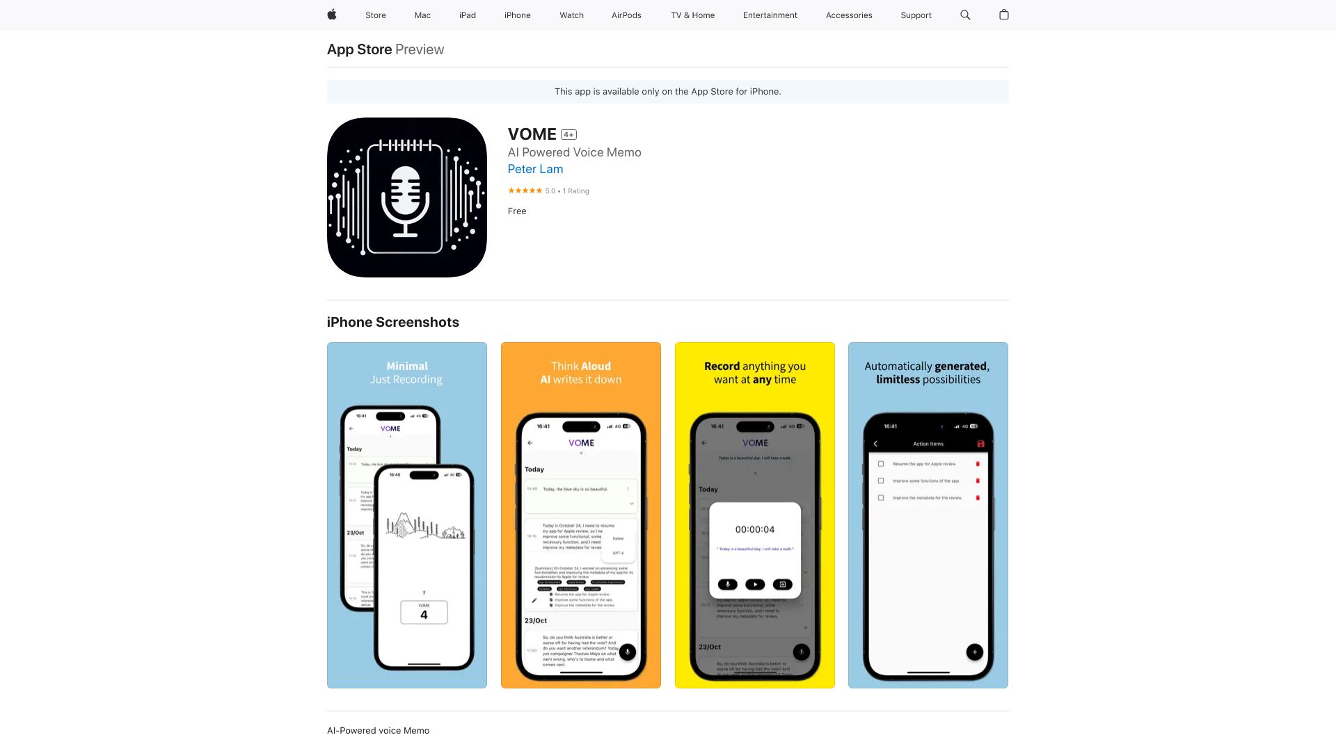 VOME网页截图,VOME网页快照