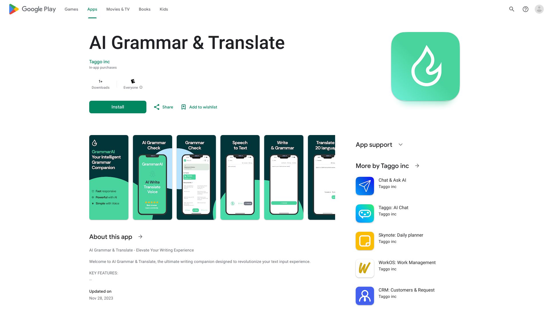 Write better with AI Writing Tool网页截图,Write better with AI Writing Tool网页快照
