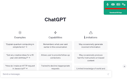 ChatGPT Voice Plus Game and Translation网页截图,ChatGPT Voice Plus Game and Translation网页快照