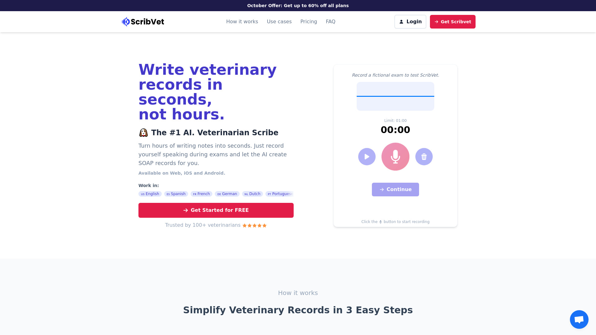 Scribvet网页截图,Scribvet网页快照