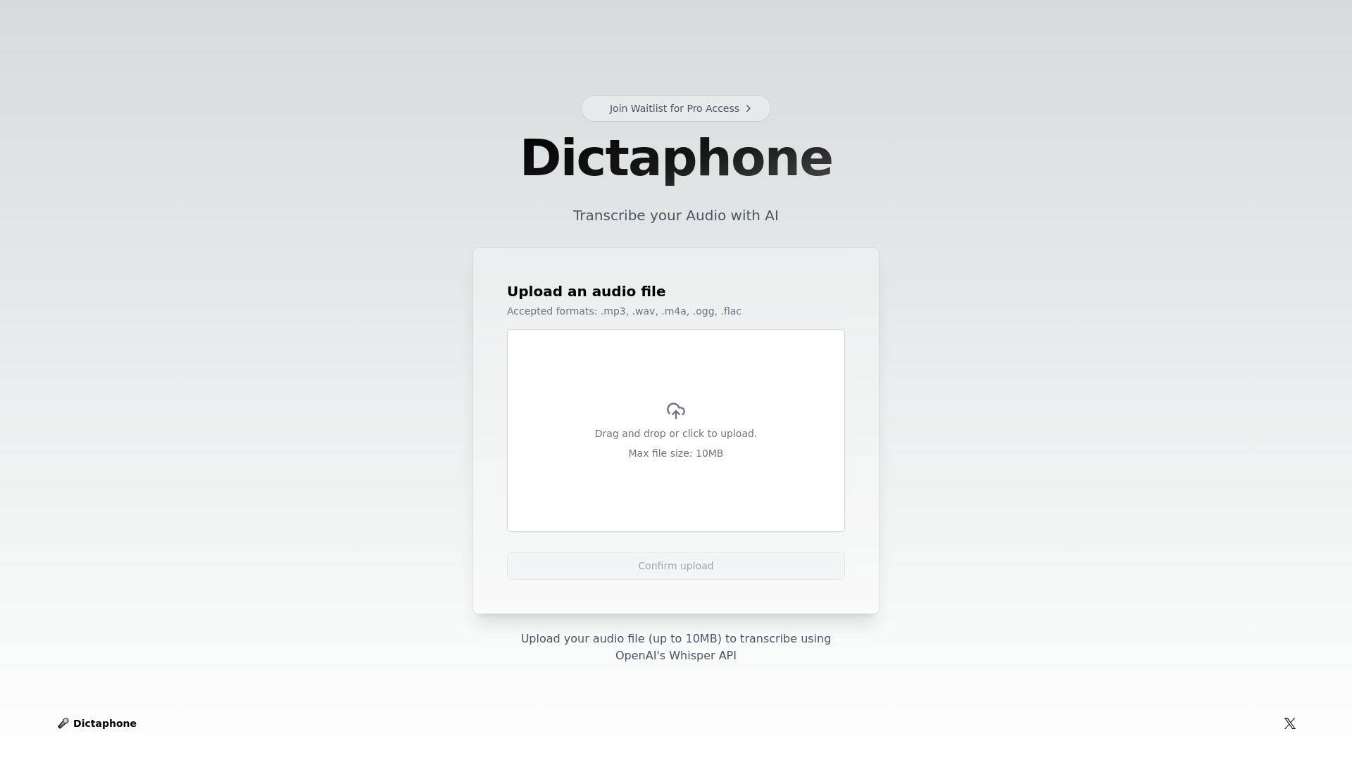 Dictaphone网页截图,Dictaphone网页快照