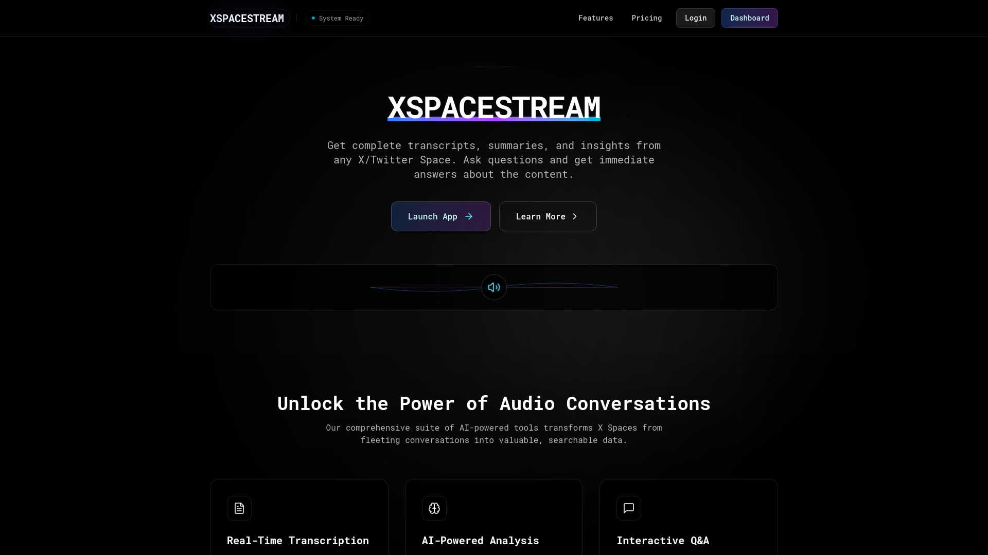XSPACESTREAM网页截图,XSPACESTREAM网页快照