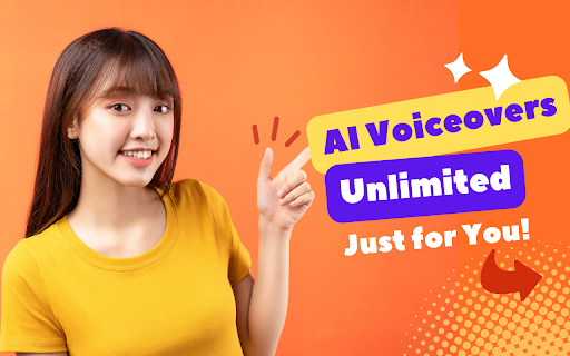 AI Voiceover for Video Creators网页截图,AI Voiceover for Video Creators网页快照