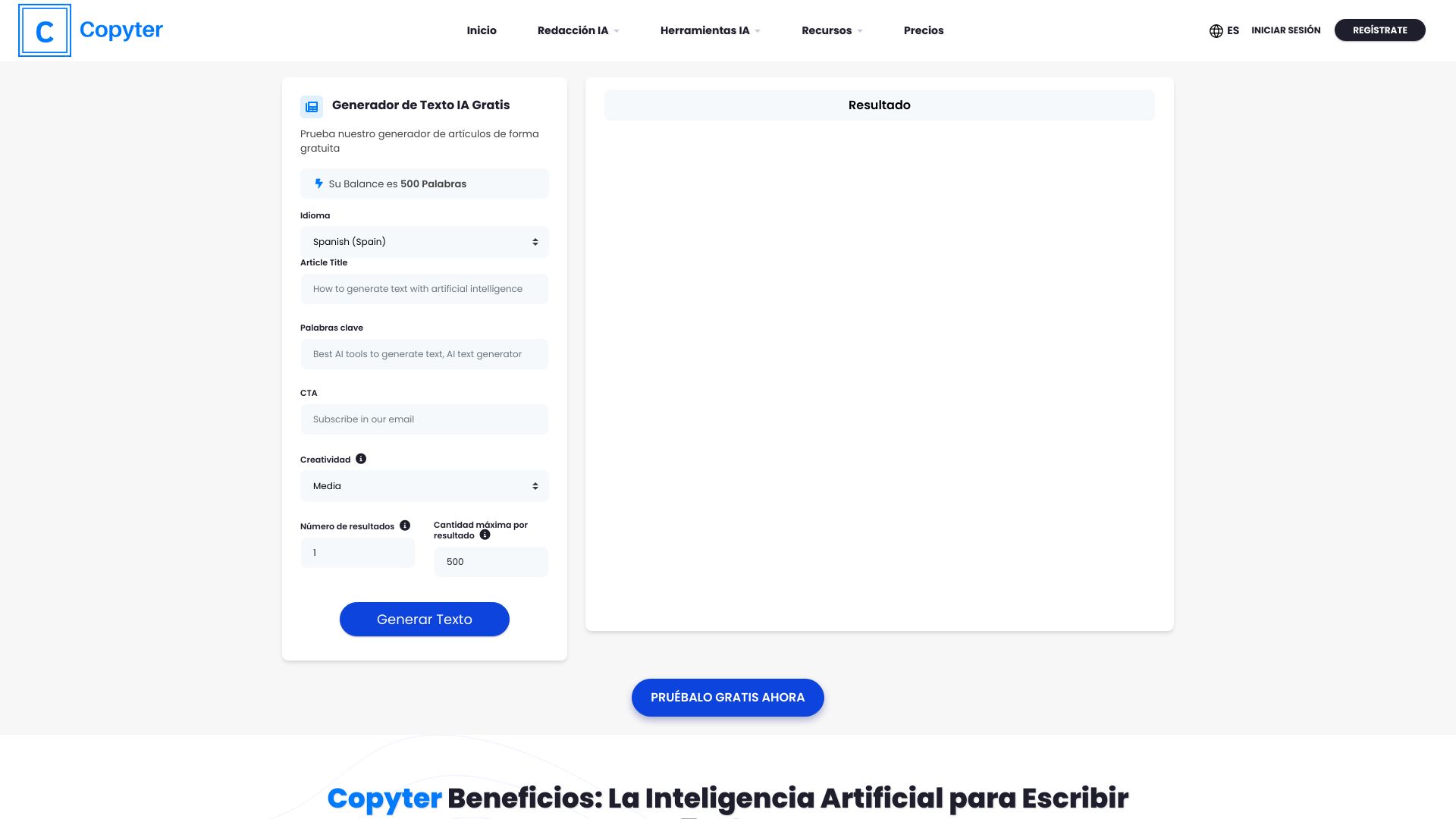 Copyter网页截图,Copyter网页快照