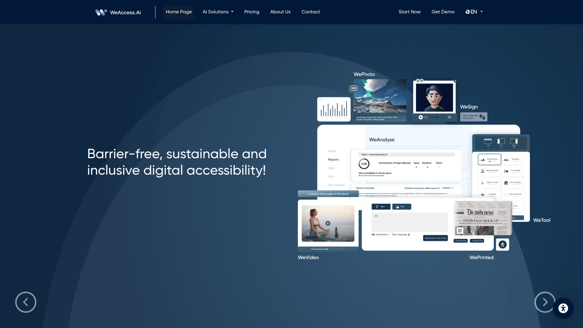 Digital Accessibility Solutions网页截图,Digital Accessibility Solutions网页快照