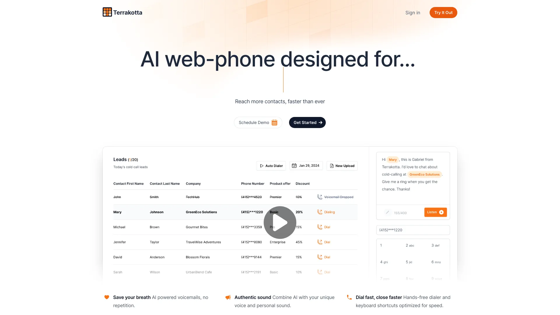 Terrakotta网页截图,Terrakotta网页快照