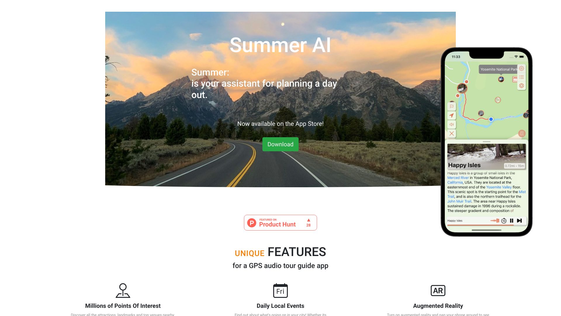 Summer AI网页截图,Summer AI网页快照