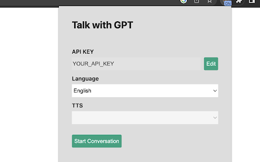 Talk with GPT Extensions网页截图,Talk with GPT Extensions网页快照