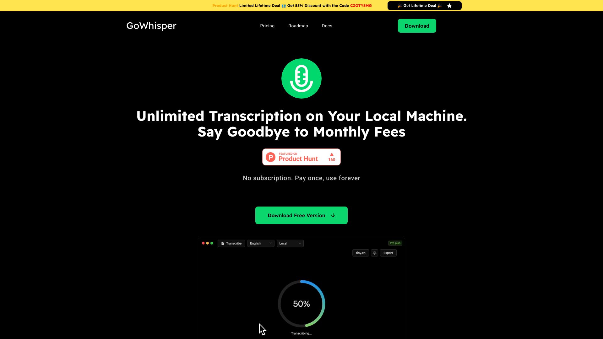 GoWhisper网页截图,GoWhisper网页快照