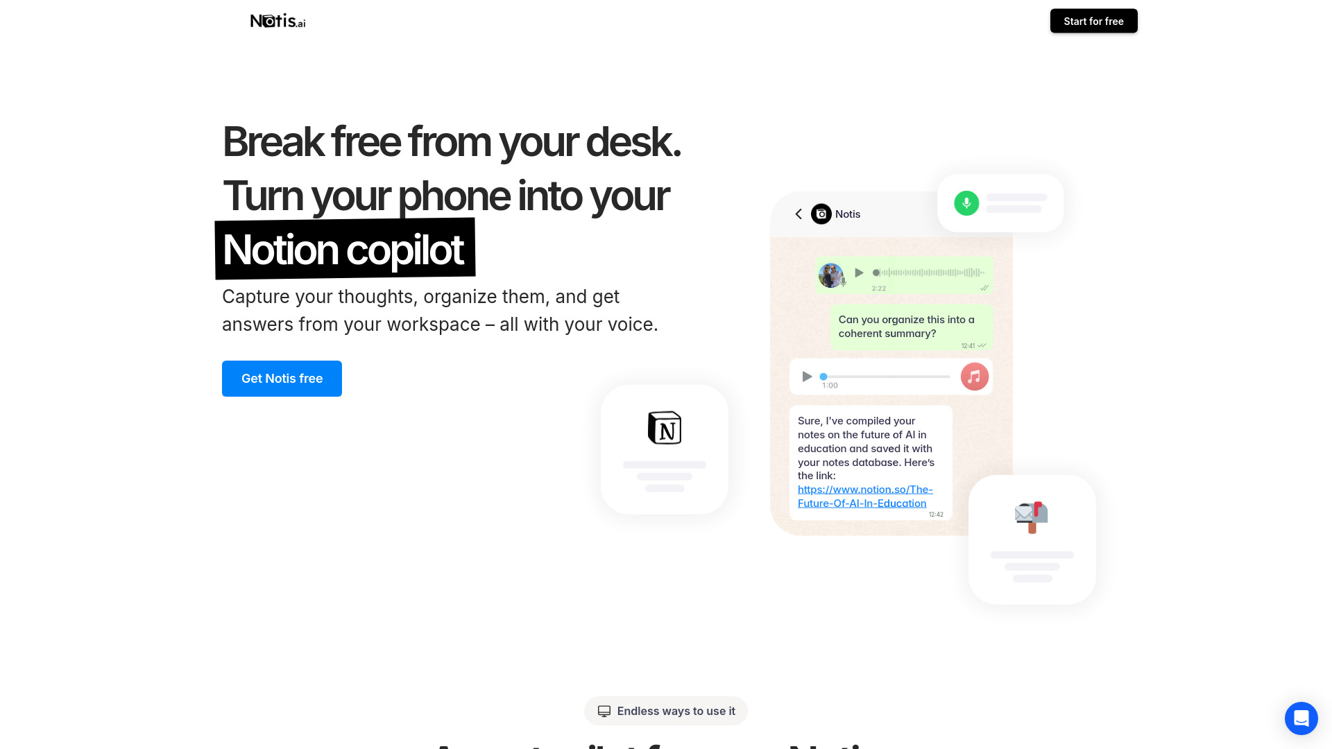 notis.ai网页截图,notis.ai网页快照