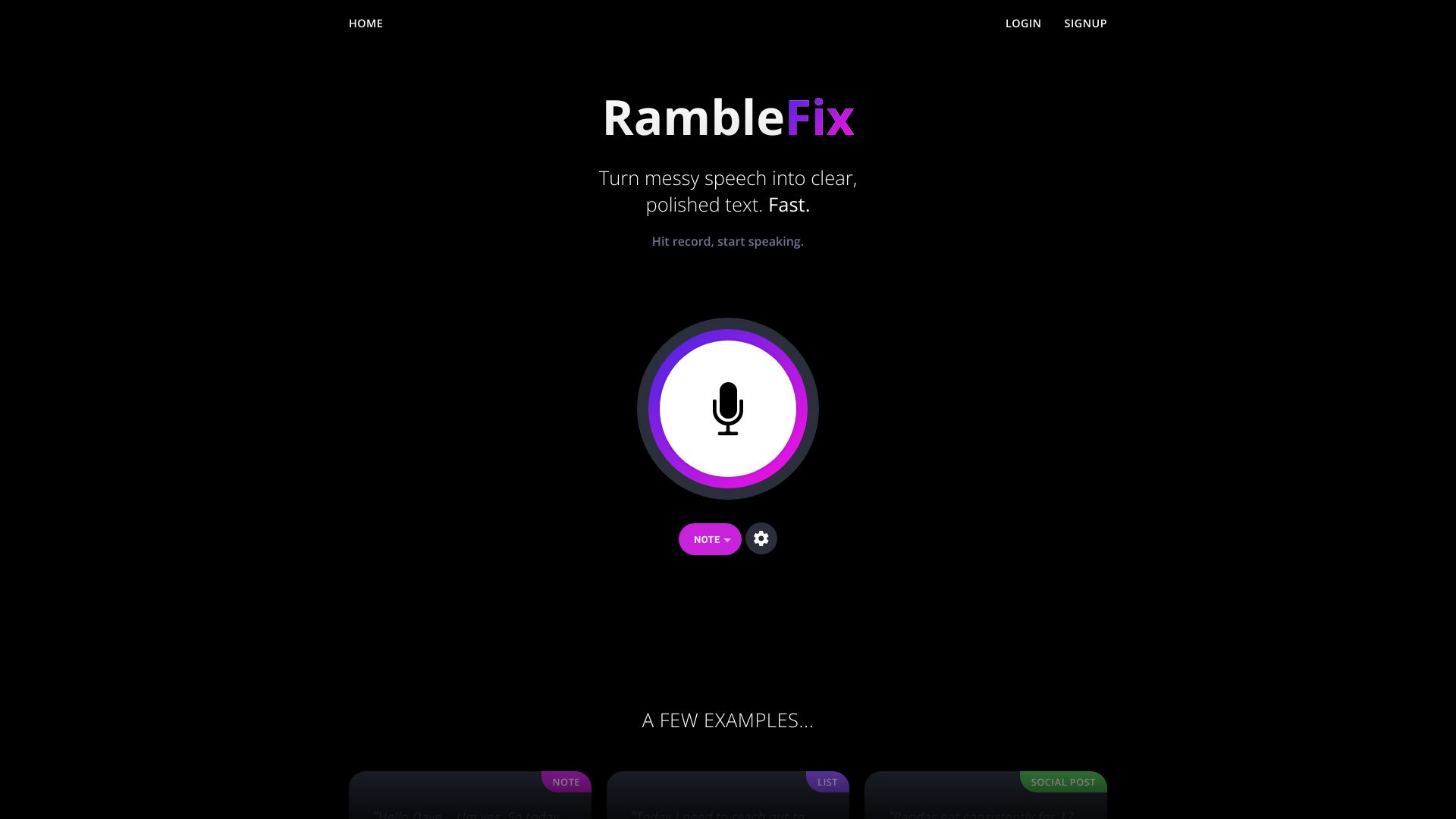 RambleFix网页截图,RambleFix网页快照