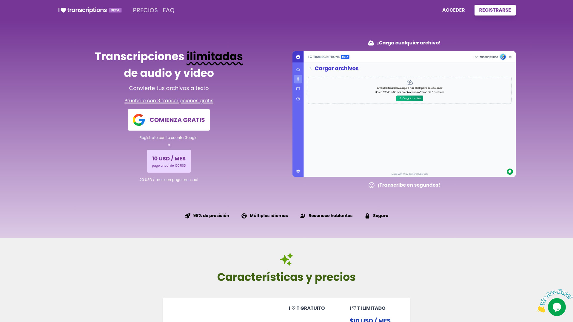 I ♡ Transcriptions网页截图,I ♡ Transcriptions网页快照