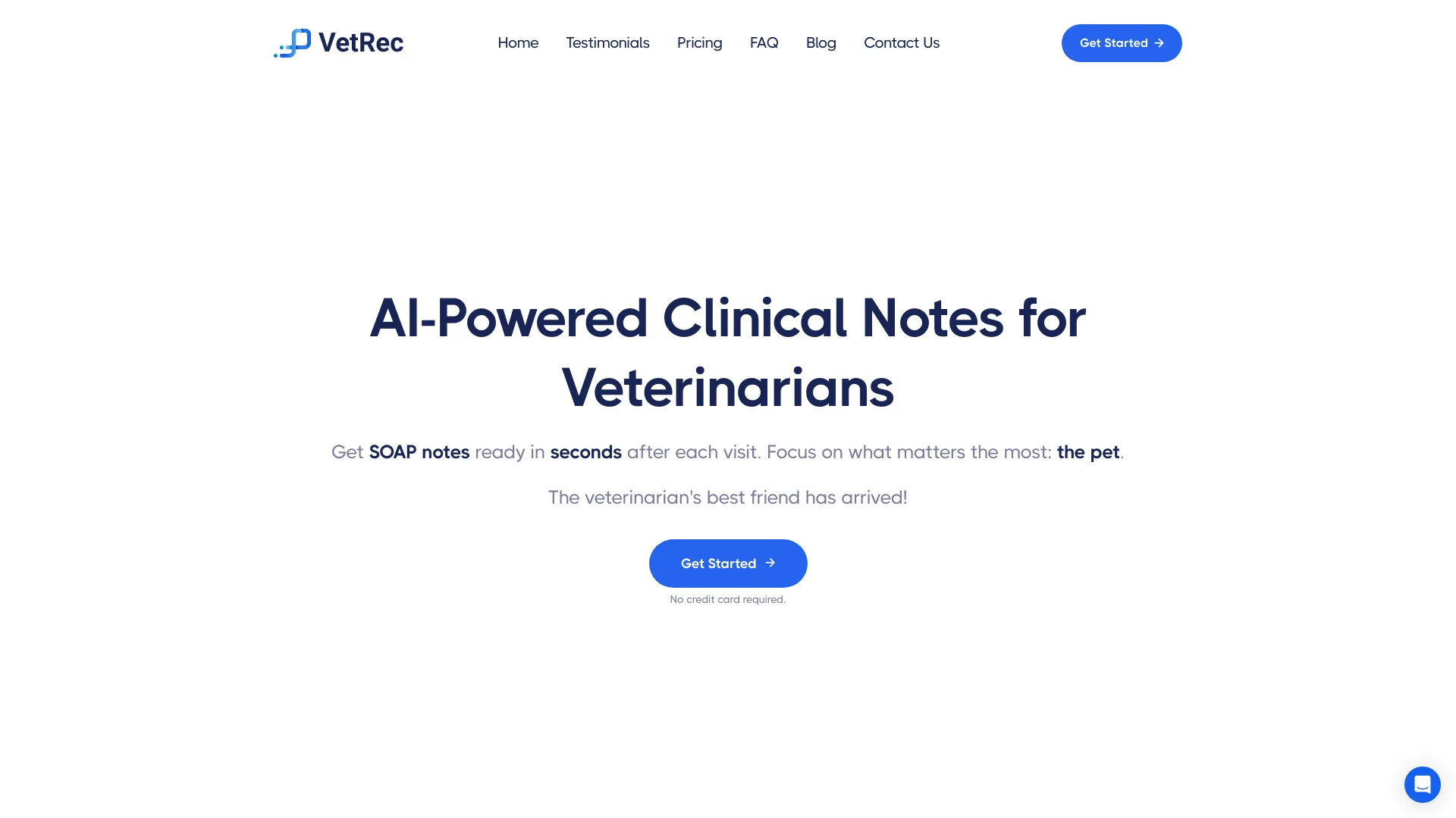 VetRec网页截图,VetRec网页快照